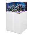 115 Gallon Coral Reef Aquarium: Ultra Clear Glass & Built-In Sump All White