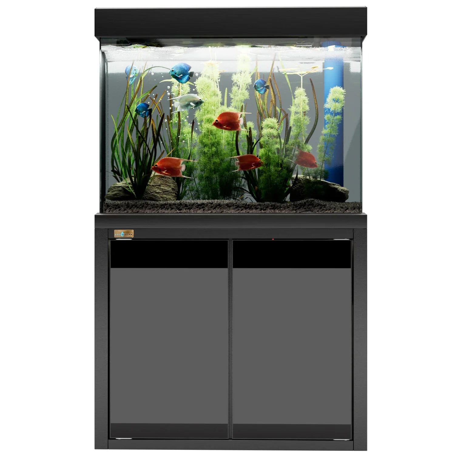 Aqua Dream 50 Gallon Tempered Glass Aquarium Black