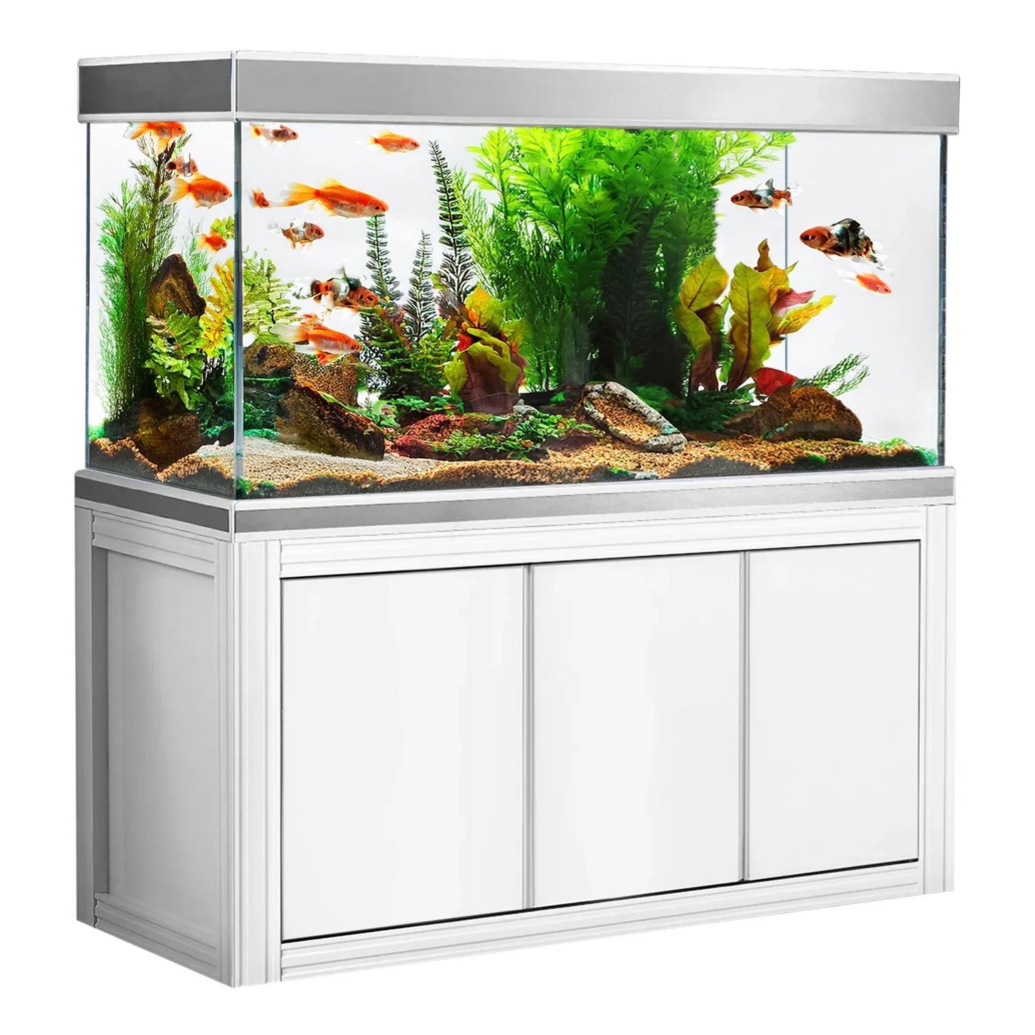 Aqua Dream 200 Gallon Tempered Glass Aquarium with Filtration System