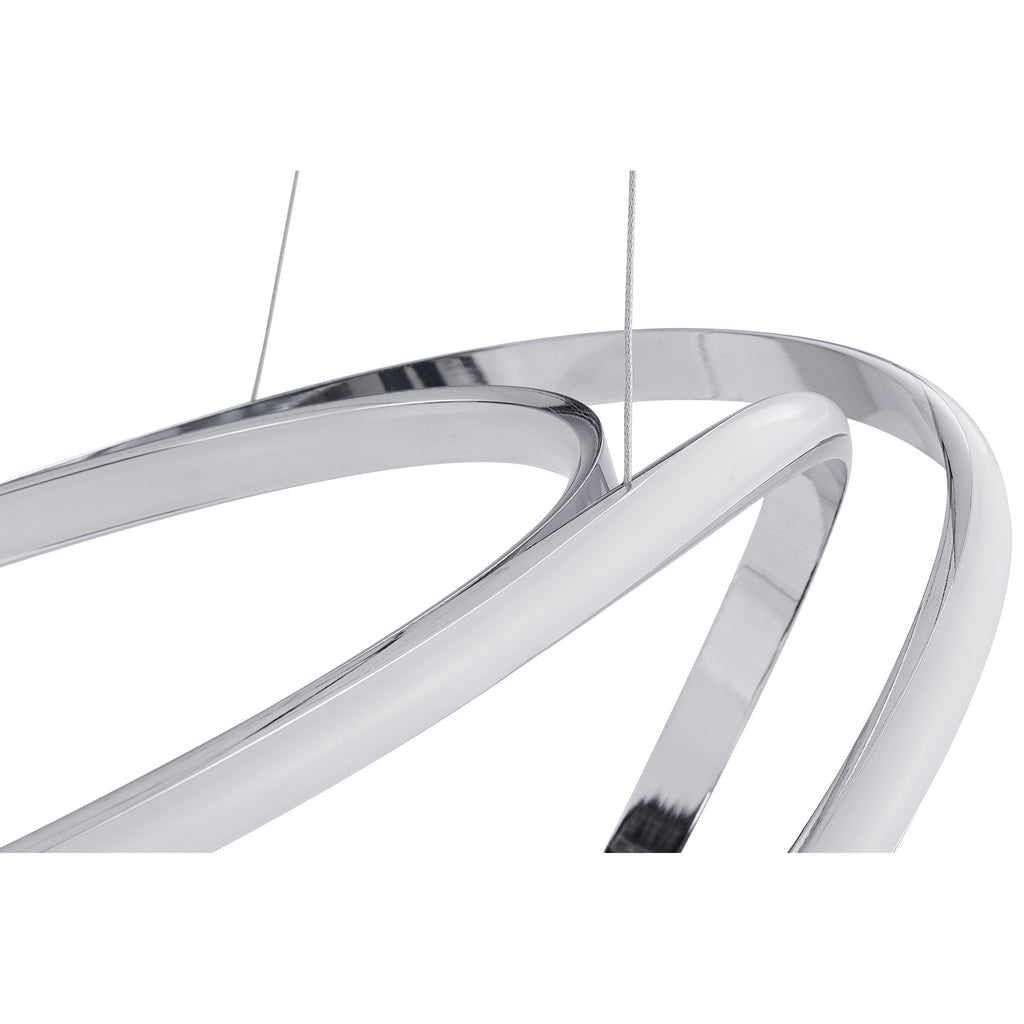 Finesse Decor Moscow LED Chandelier // Chrome