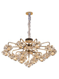 Luxury Crystal Flower Ball Chandelier