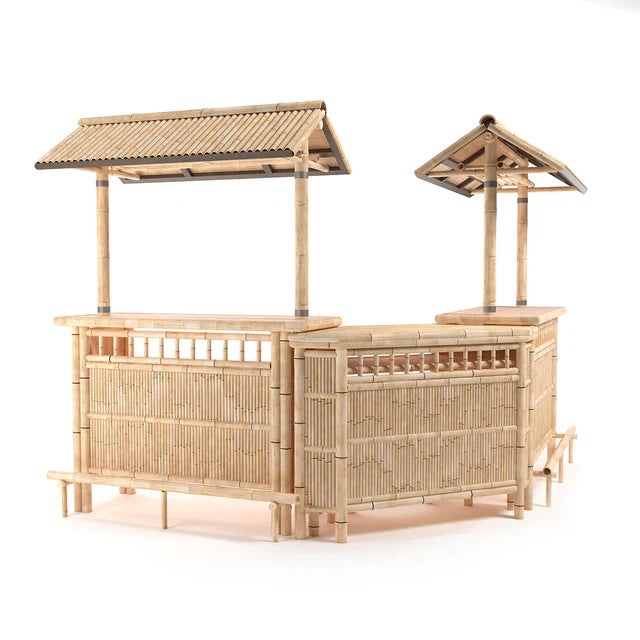 TBAR60 - Bamboo Tiki Bar & Sets