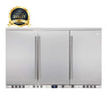 KingsBottle 53 Inch Solid 3-Door Outdoor Beverage Drinks Cooler