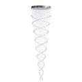 Finesse Decor Crystal Chandelier Double Helix// 12 Light