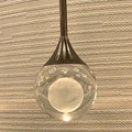 Moon-Shaped LED Single-Head Pendant Light