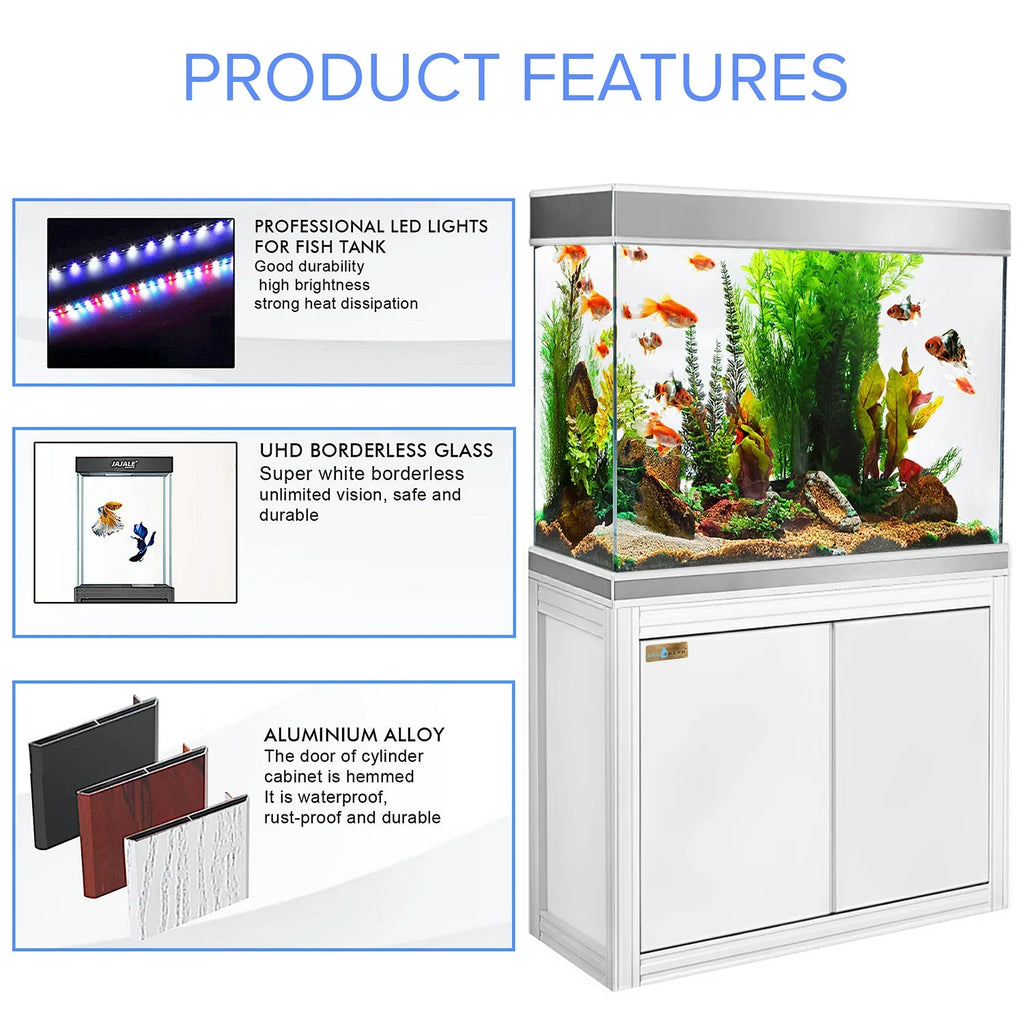 Aqua Dream 110 Gallon Aquarium: Premium Filtration & Elegant Design