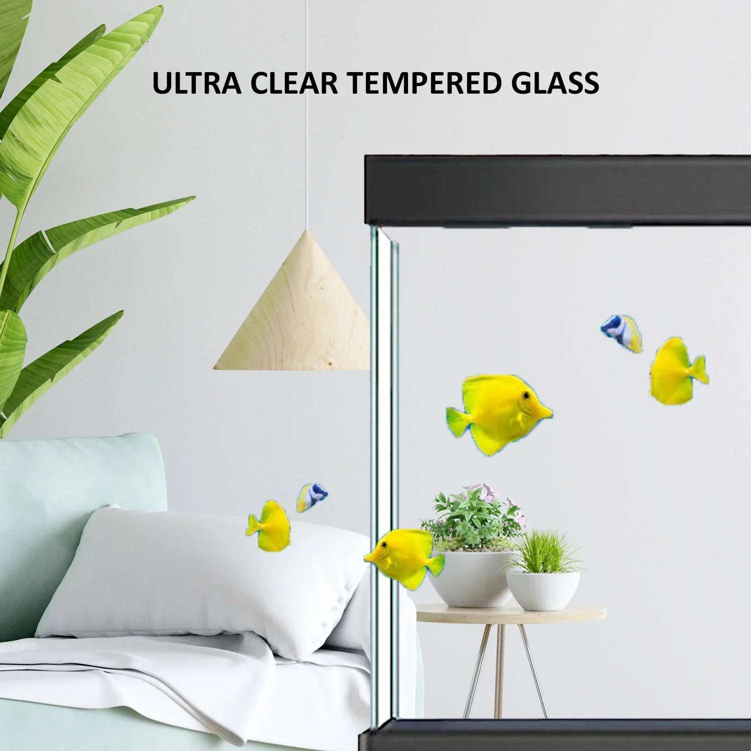 Aqua Dream 145 Gallon Tempered Glass Aquarium with Premium Filtration