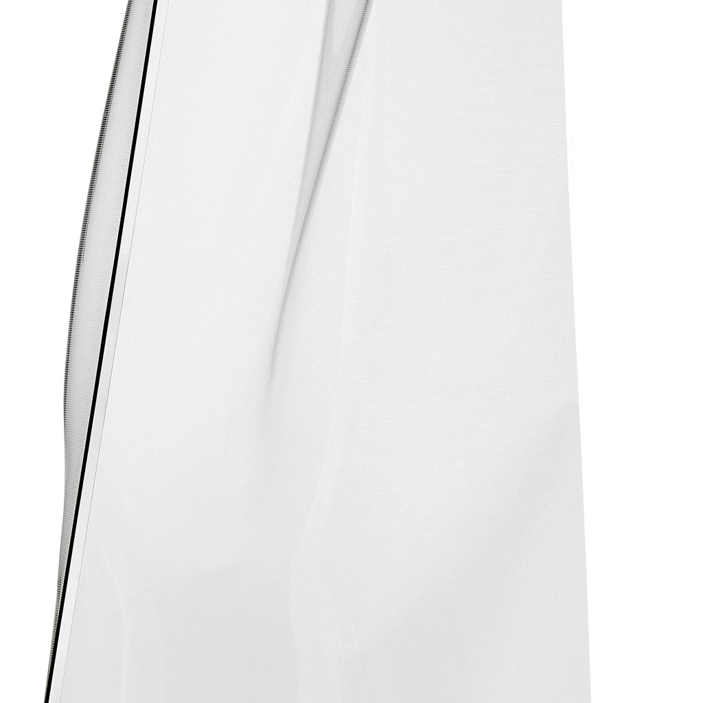 Finesse Decor Acrylic Lace Floor Lamp // Chrome