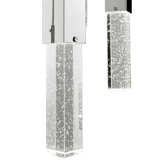 Finesse Decor Sparkling Night Chandelier // 9 Light LED Spiral