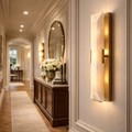 MARLOW CALCITE LINEAR SCONCE