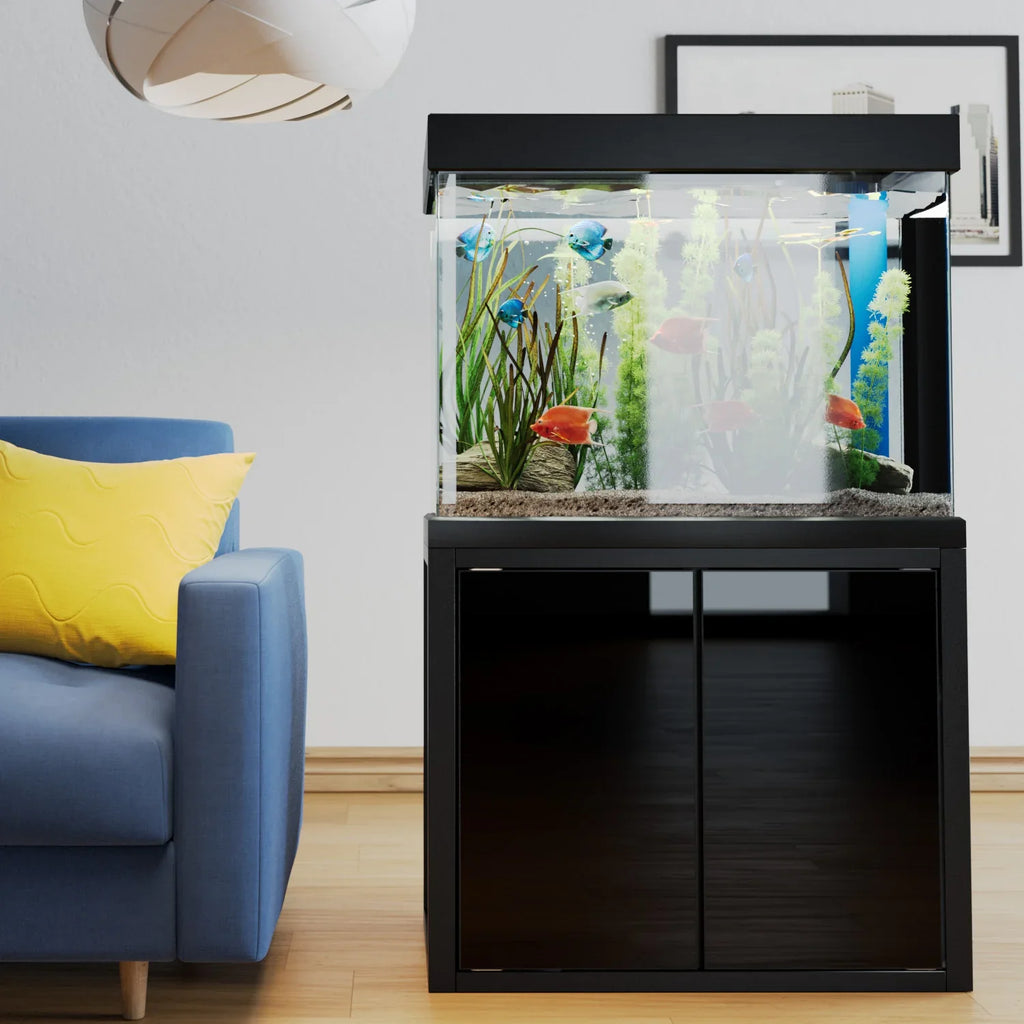 Aqua Dream 50 Gallon Tempered Glass Aquarium Black