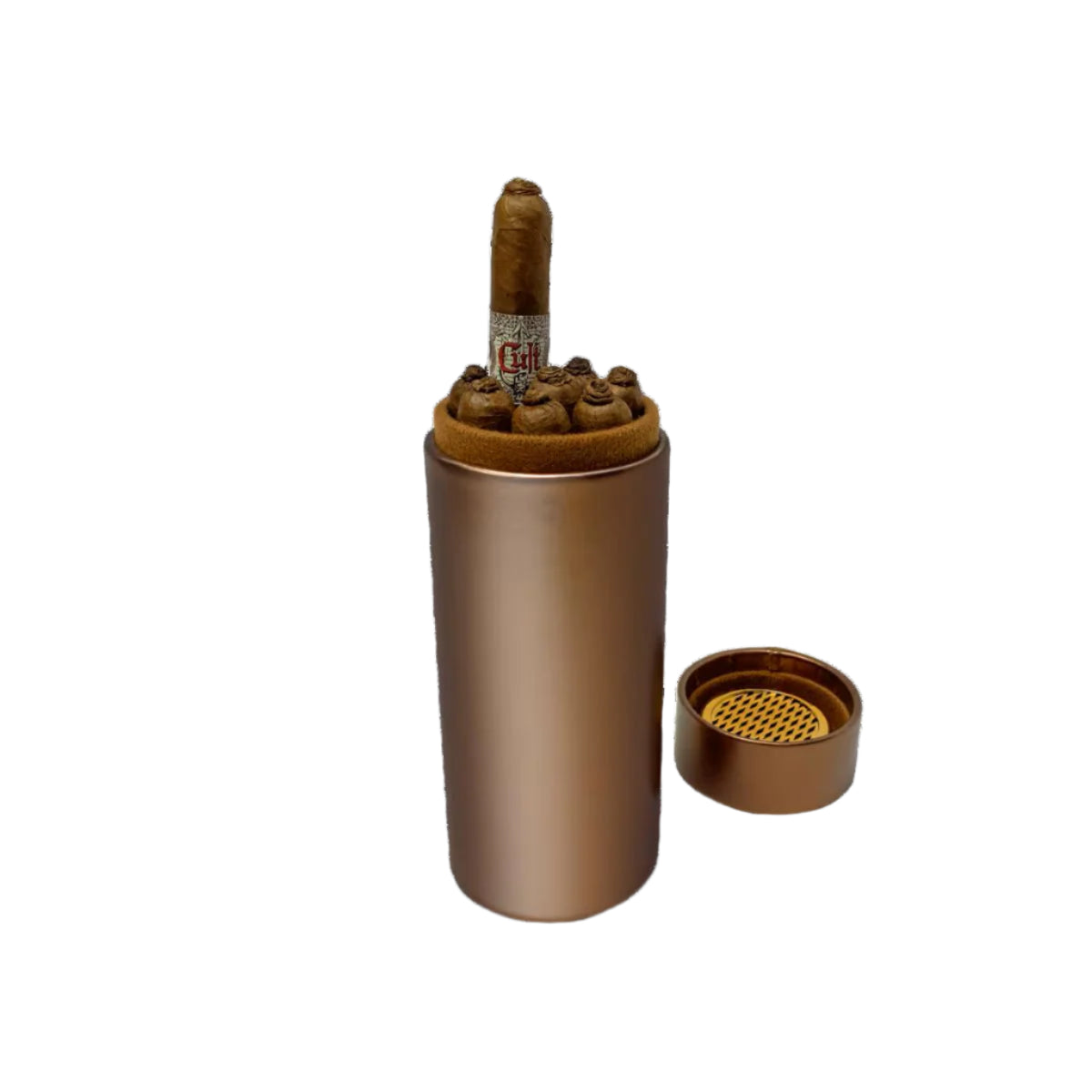 Leather Humidor Tube