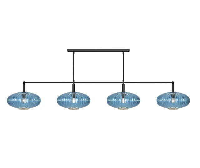 PRO66 - Prohibition 4 Glass Shade 65" Fixture