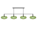 PRO66 - Prohibition 4 Glass Shade 65" Fixture