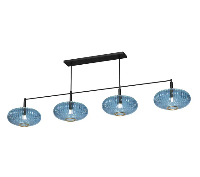 PRO66 - Prohibition 4 Glass Shade 65" Fixture