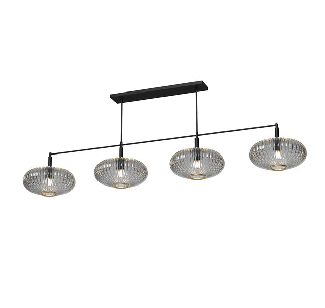 PRO66 - Prohibition 4 Glass Shade 65" Fixture