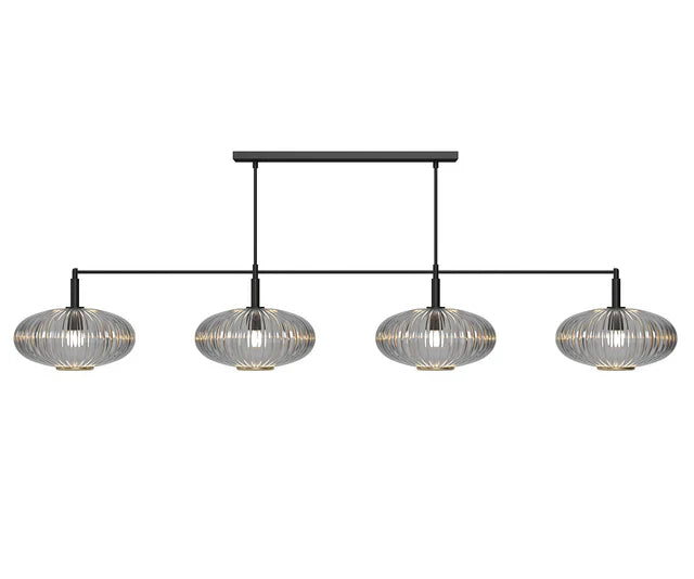 PRO66 - Prohibition 4 Glass Shade 65" Fixture
