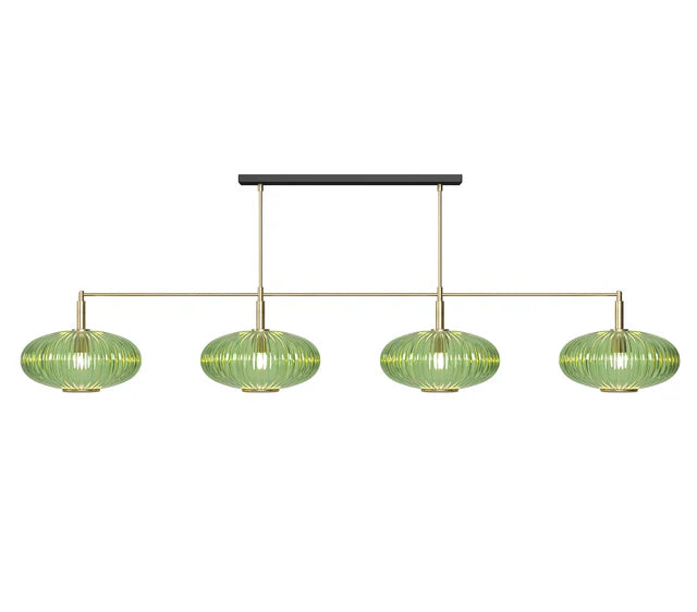PRO66 - Prohibition 4 Glass Shade 65" Fixture