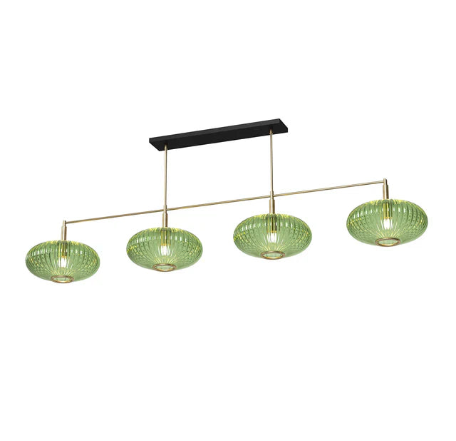 PRO66 - Prohibition 4 Glass Shade 65" Fixture