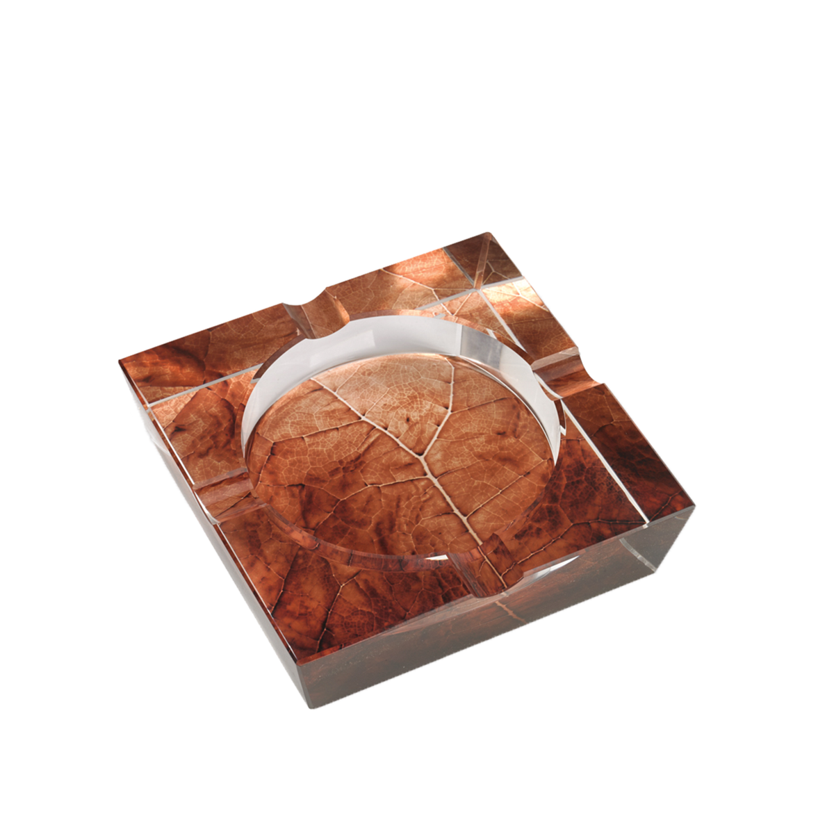 Quality Importers Crystal Cigar Ashtray