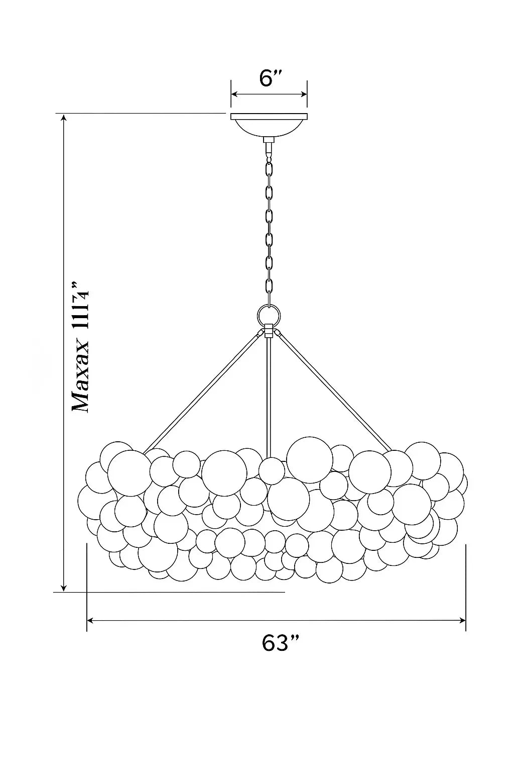 Falia Ring Chandelier