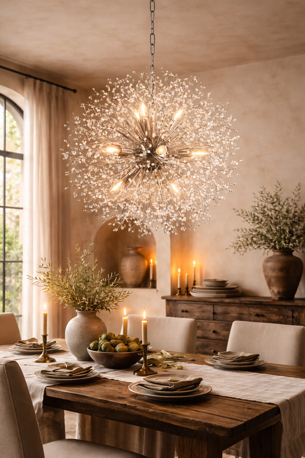 Dandelion Round Chandelier