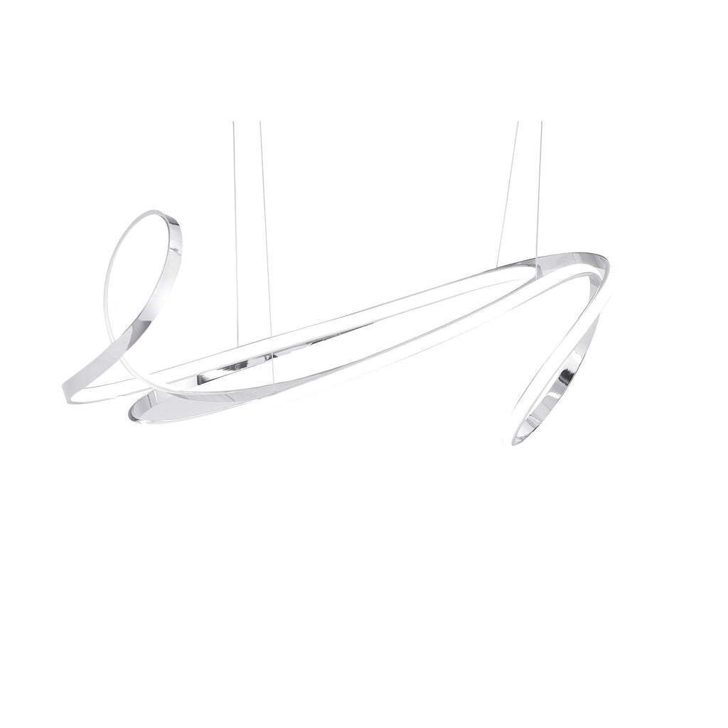 Finesse Decor Moscow LED Chandelier // Chrome