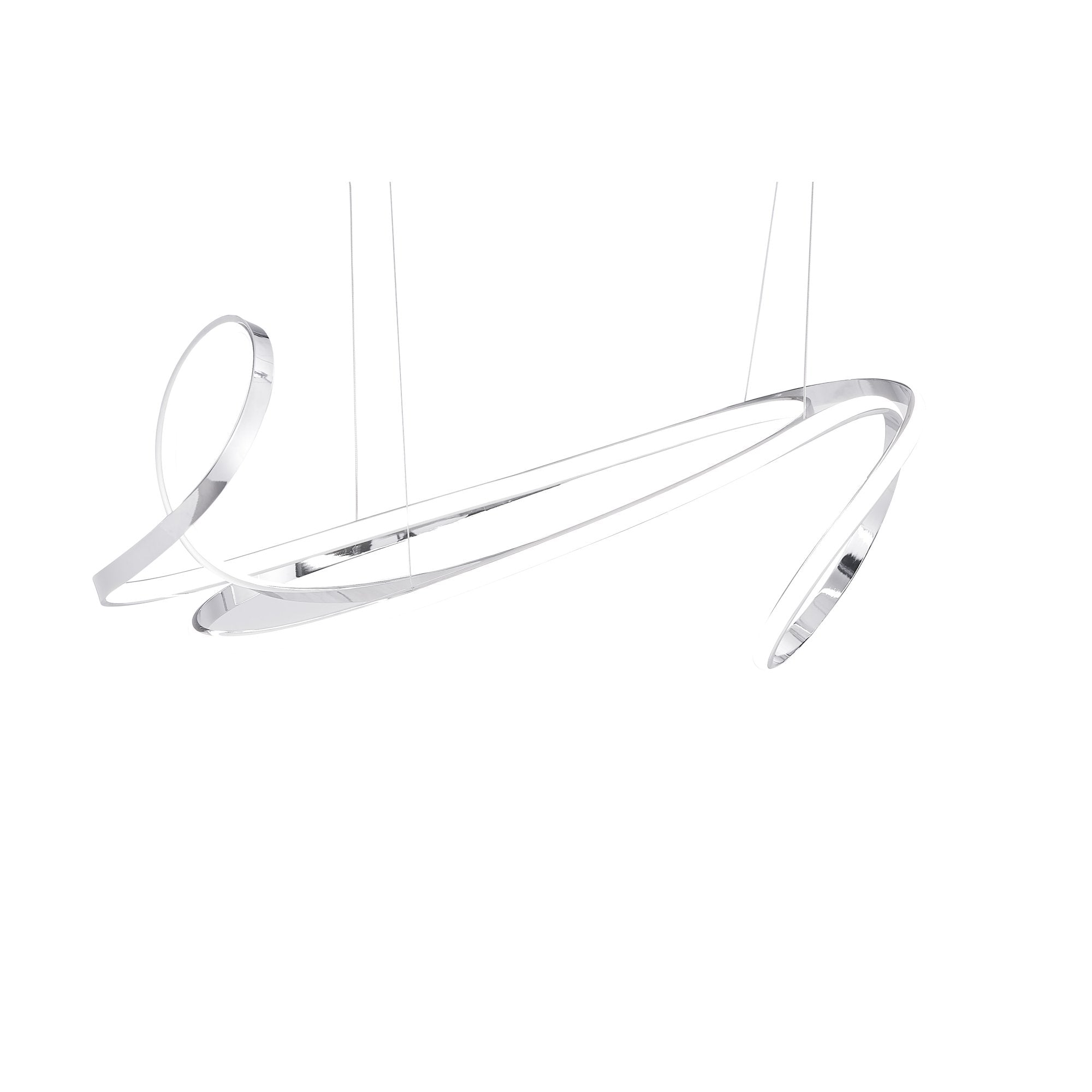 Finesse Decor Moscow LED Chandelier // Chrome