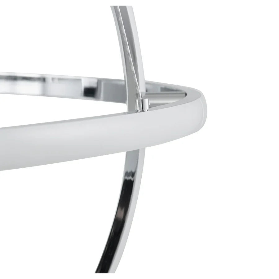 Finesse Decor Oxford LED Adjustable Chandelier // Chrome