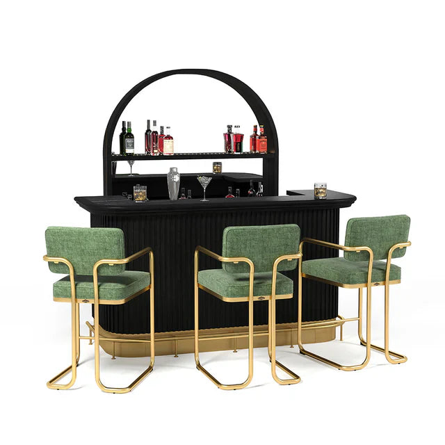 PROBSTL2ARMS - Prohibition Barstool