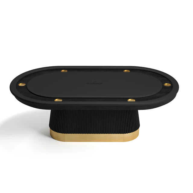 PRO84TXTBL - Prohibition Texas Hold'em Poker Table
