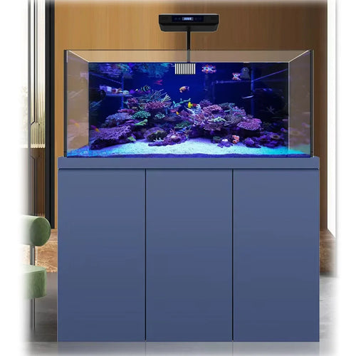 175 Gallon Coral Reef Aquarium Fish Tank Complete Set including Two Coral lights & one Protein Skimmer