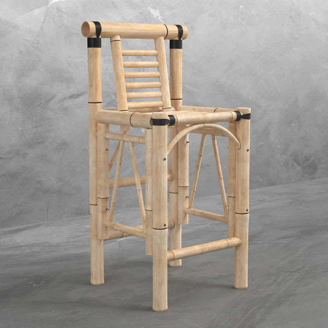 TBSTL - Bamboo Tiki Stool Set