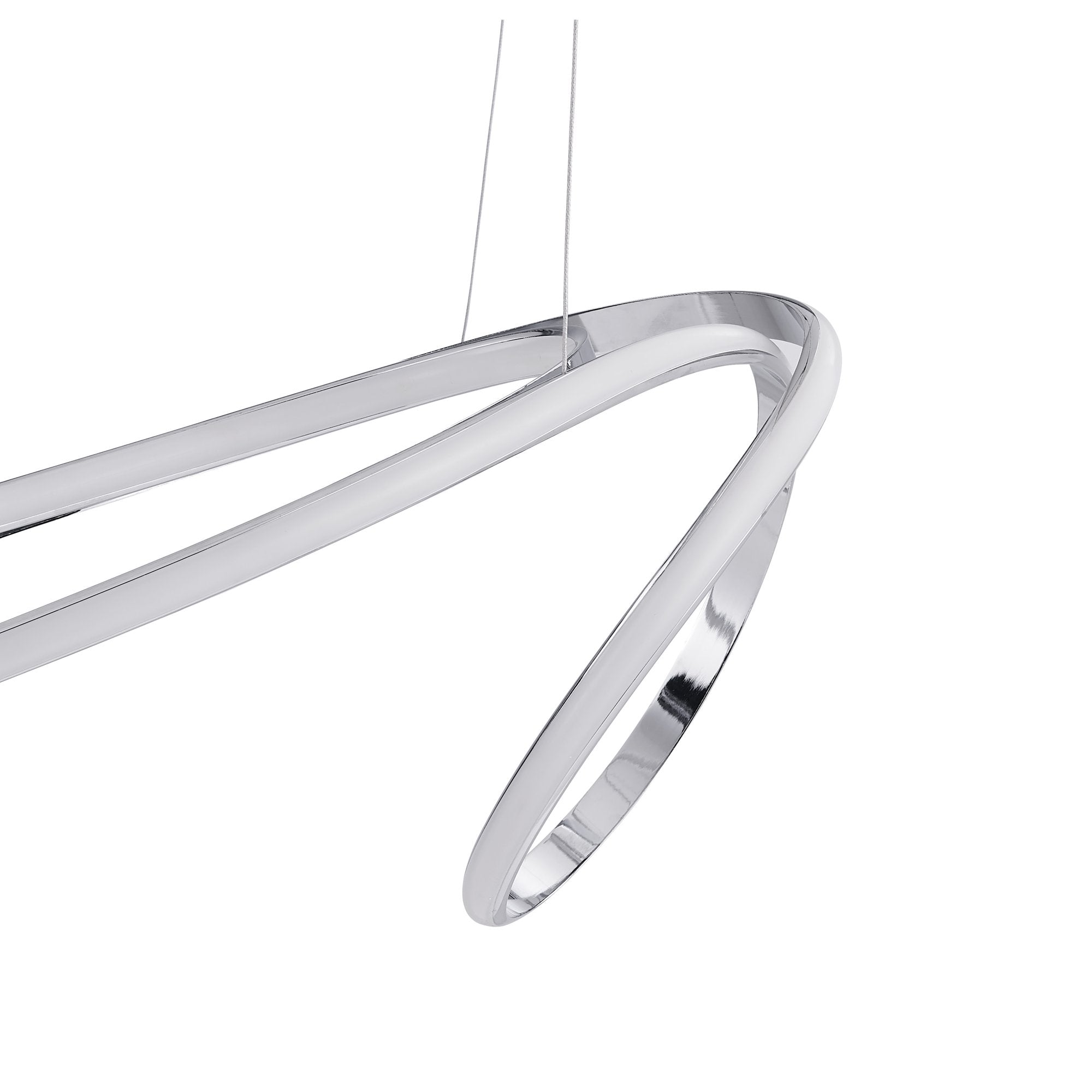Finesse Decor Moscow LED Chandelier // Chrome