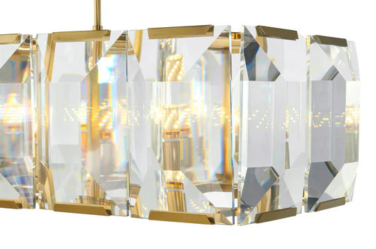 Finesse Decor Schumann Symphony 53" Rectangular Chandelier
