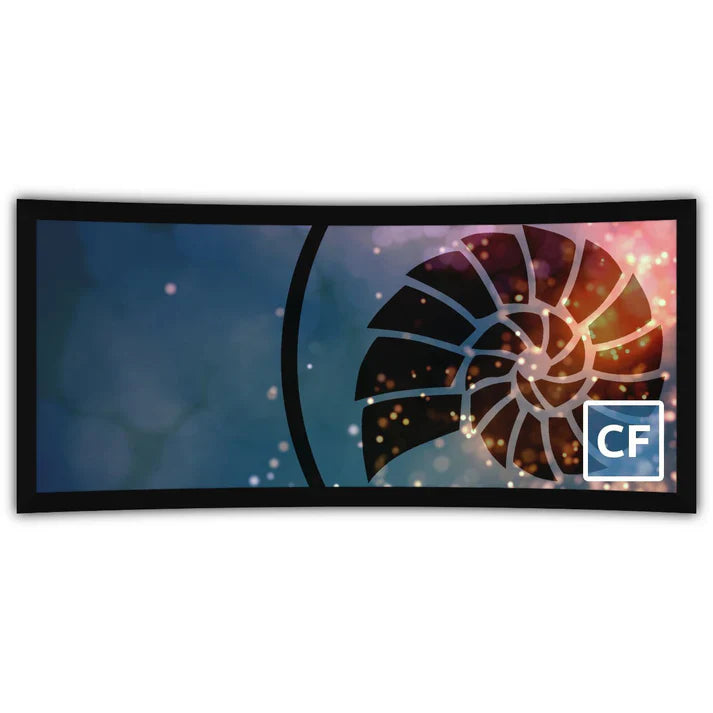 Deluxe Curved Series 2.35:1 127" Severtson Screens