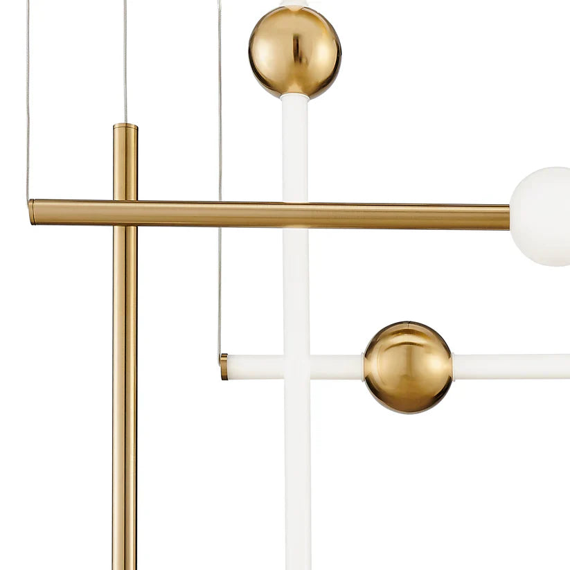 Finesse Decor Galileo Chandelier // Bronze