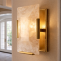 MARLOW CALCITE LINEAR SCONCE