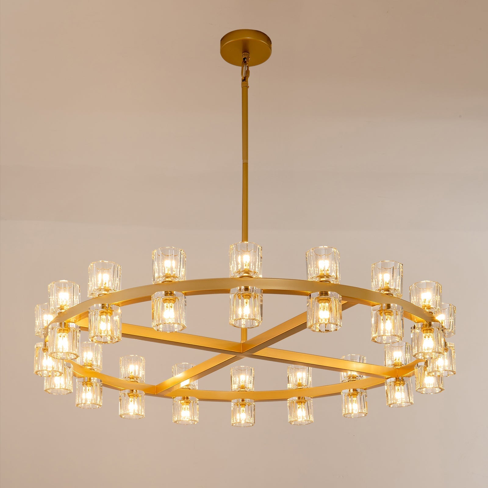 Arcachoe Led Round Chandelier
