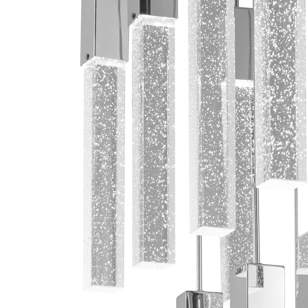Sparkling Night Chandelier Vertical // XL 25 Light Finesse Decor