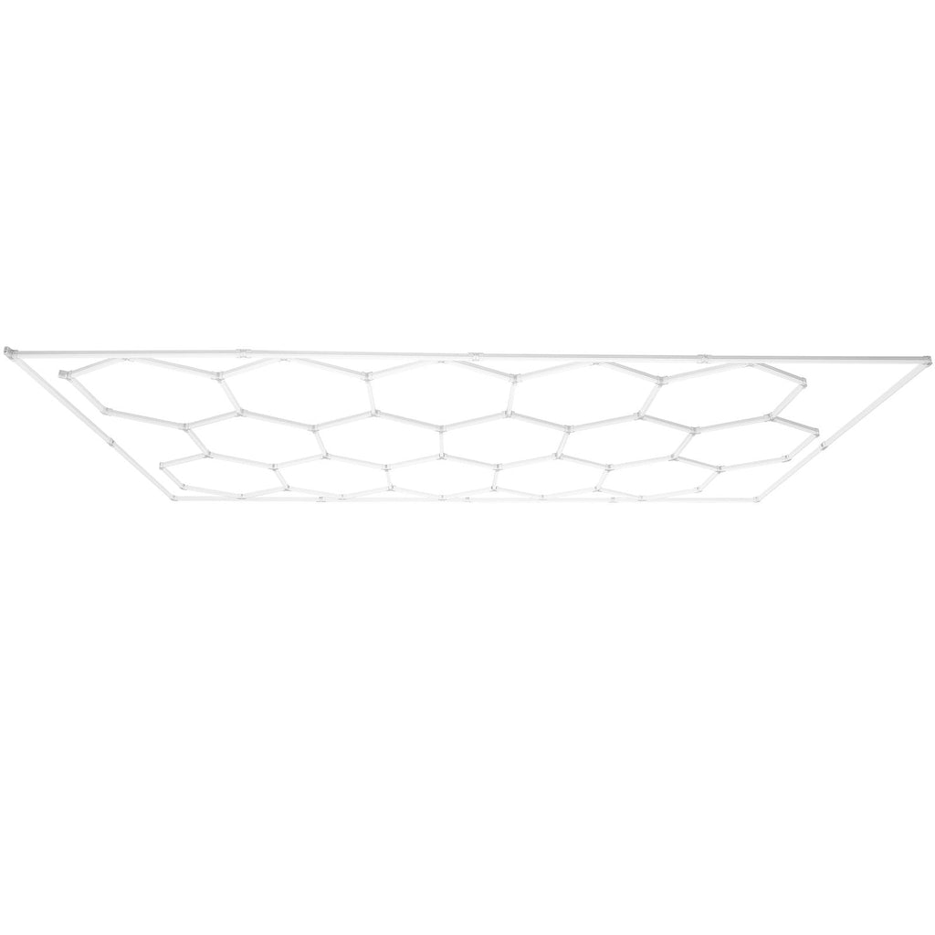 VEVOR Hexagon Garage Lights 66300LM 15 Grids Honeycomb LED Shop Ceiling Light