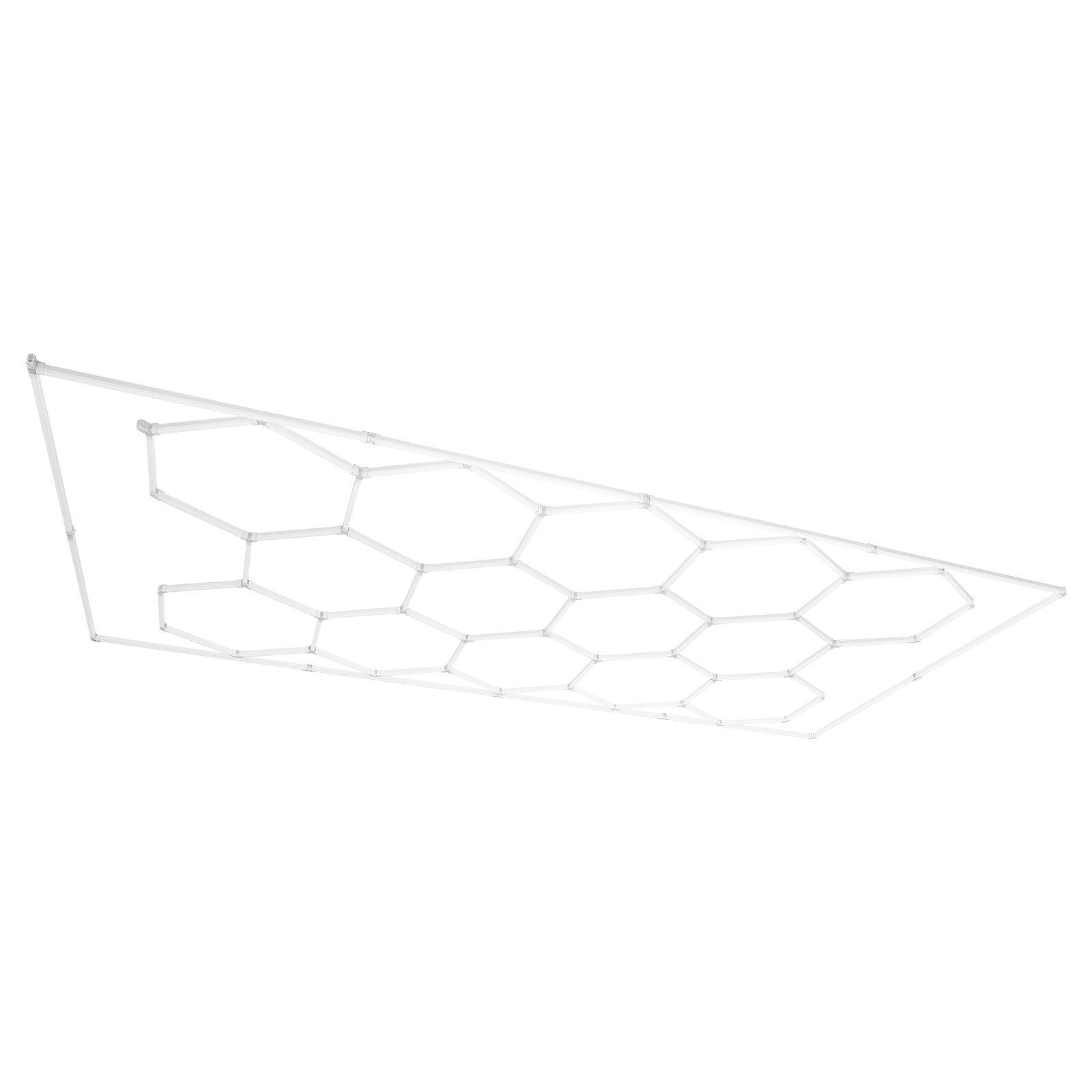 VEVOR Hexagon Garage Lights 86400LM 14 Grids Honeycomb LED Shop Ceiling Light