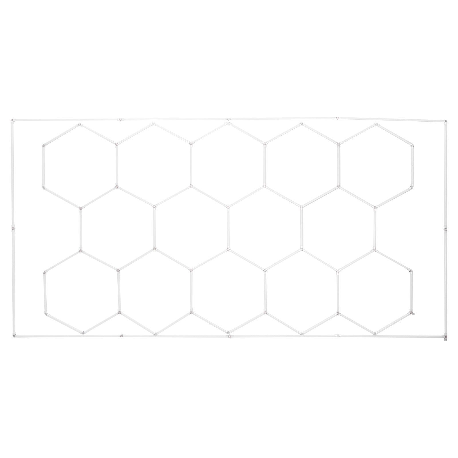VEVOR Hexagon Garage Lights 86400LM 14 Grids Honeycomb LED Shop Ceiling Light