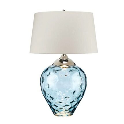 SAMARA LARGE TABLE LAMP LIGHT BLUE