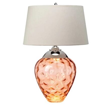 SAMARA TABLE LAMP SALMON