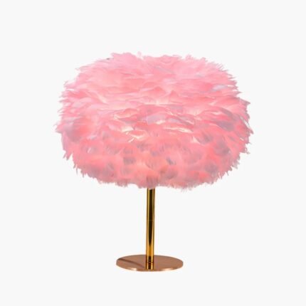 FEATHER TABLE LAMP FAIRY BLOOM FOR BEDROOM