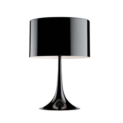 SPUN LIGHT TABLE LAMP BLACK