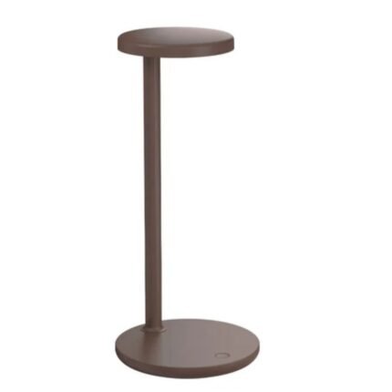 FLOS OBLIQUE TABLE LAMP MATT BROWN
