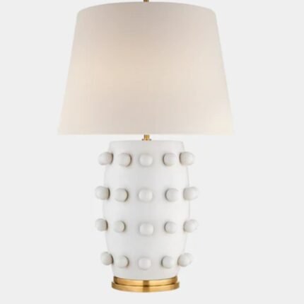 KELLY WEARSTLER LINDEN TABLE LAMP WHITE