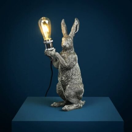 TABLE LAMP RABBIT MEISTER LAMPE SILVER